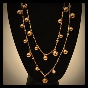 Kate Spade "Treasure Trove" multi strand necklace